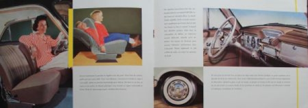 Opel Kapitaen L Modelprogram 1957 Carbrochure  (5255)